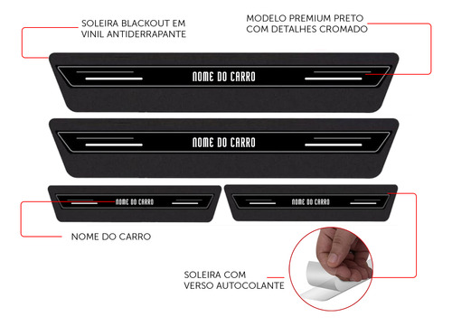 Soleira De Porta Resinada Platinum Chery ...